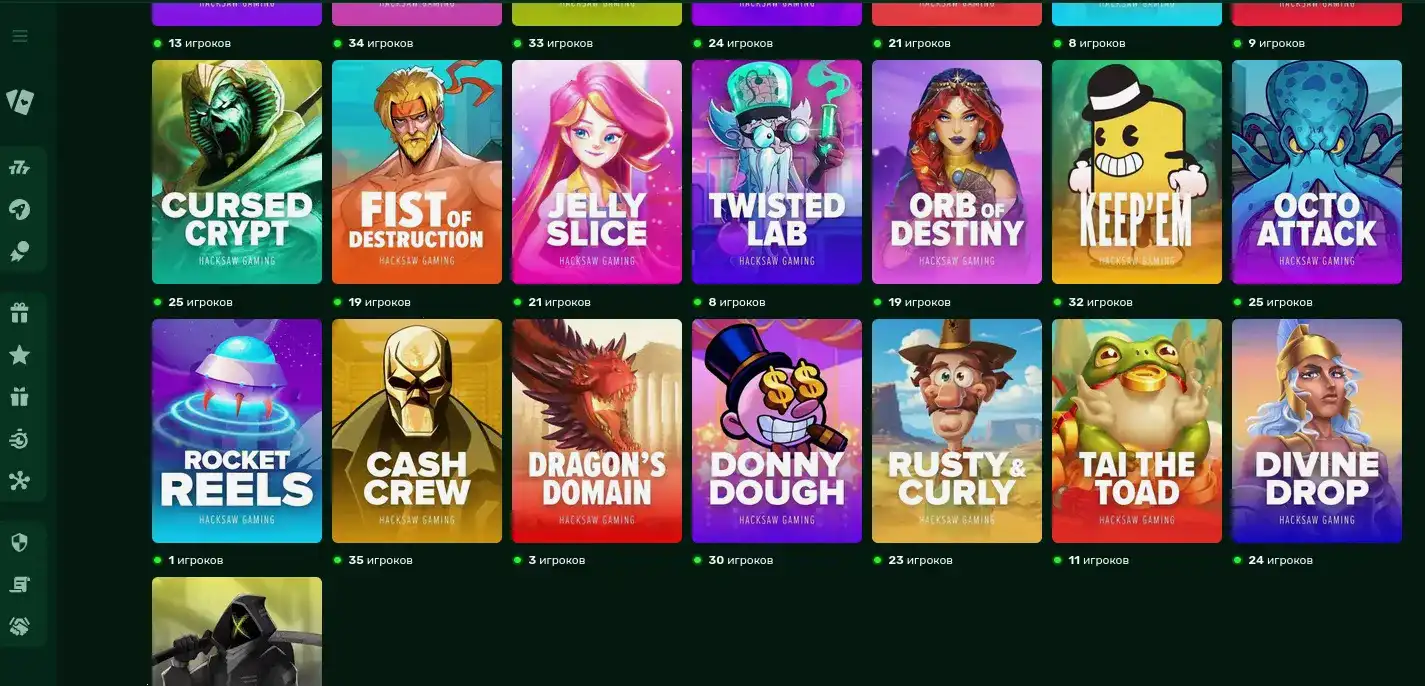 График быстрых выплат в казино Поперло на разных устройствах